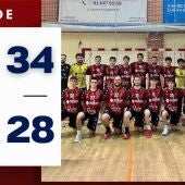 El CBM Mare Nostrum Torrevieja perdió en su visita a Móstoles (34-28) y ya espera la visita del líder 