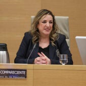 La jefa de Meteorología de À Punt Mèdia, Victòria Roselló, declara en la comisión de investigación de la DANA en el Congreso de los Diputados