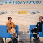 Isabel Rodríguez en la jornada 'Habitar el mundo rural' organizado por el diario La Tribuna Isabel Rodríguez en la jornada 'Habitar el mundo rural' organizado por el diario La Tribuna