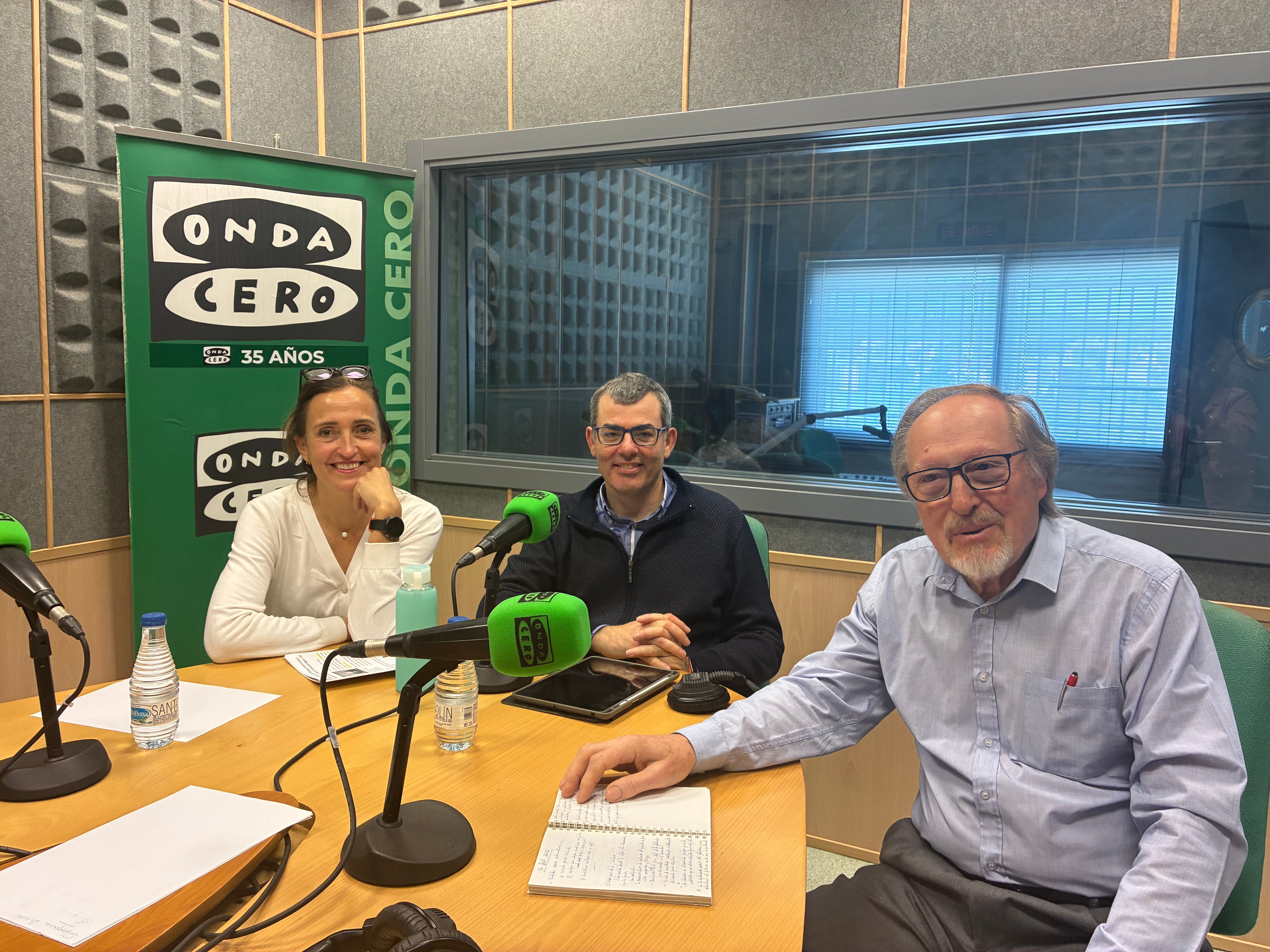 Carmen Mota, José María Herranz y Vicente Pérez Carmen Mota, José María Herranz y Vicente Pérez