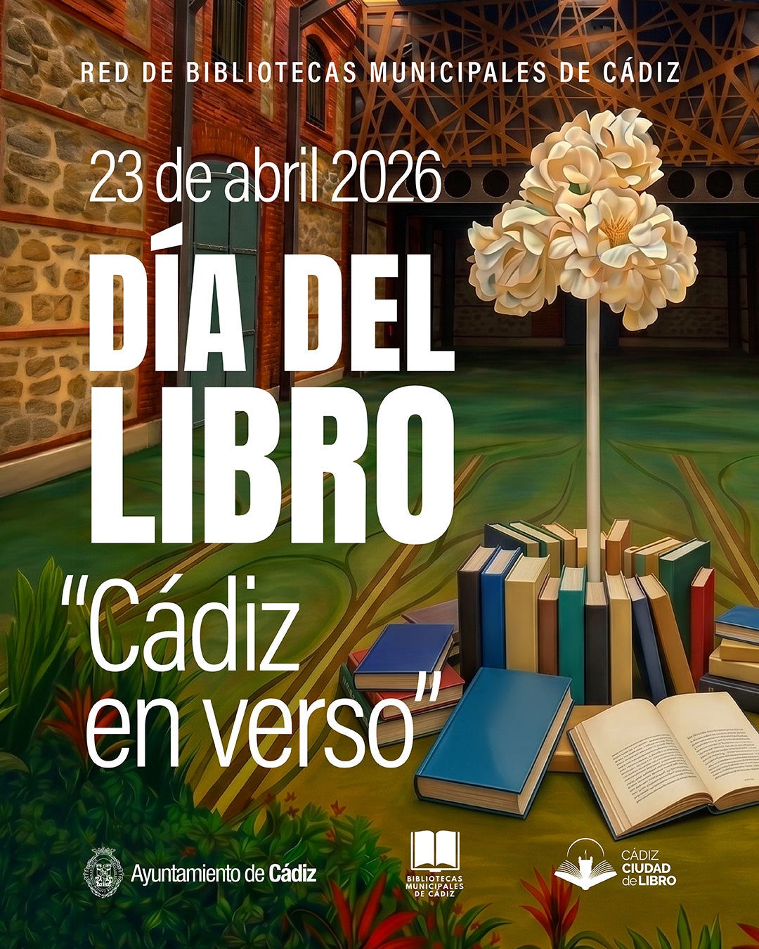 'Cádiz en Verso', el programa cultural con el que Cádiz celebra el Día del Libro el próximo 23 de abril 'Cádiz en Verso', el programa cultural con el que Cádiz celebra el Día del Libro el próximo 23 de abril
