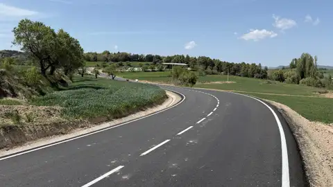 En servicio la variante de Lamata y avanzada la mejora de la carretera de Olsón en Huesca En servicio la variante de Lamata y avanzada la mejora de la carretera de Olsón en Huesca