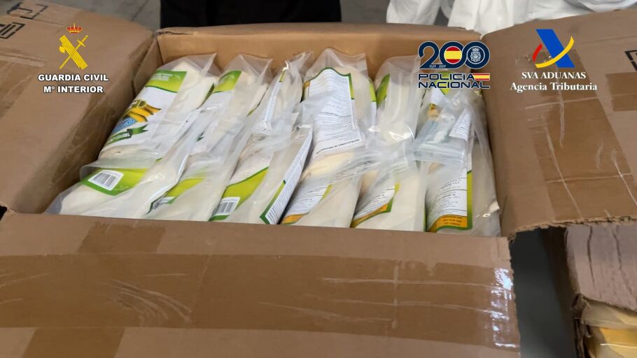 Desmantelan un laboratorio de droga en Gerindote y detienen a 13 personas, también de Colombia