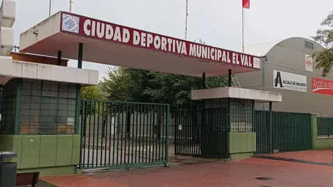 Arrancan las VI Olimpiadas Solidarias en la Ciudad Deportiva del Val Acceso a la Ciudad Deportiva del Val de Alcalá de Henares