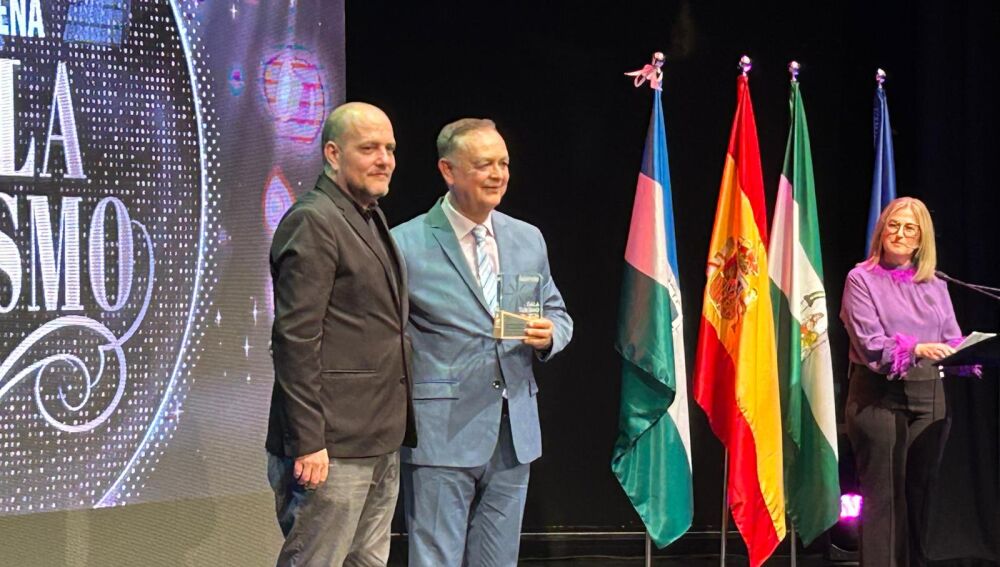 Alcalde de Salobreña, Pedro Javier Ortega y el Director de Atresmedia Radio en Granada, Manuel Ángel Prado