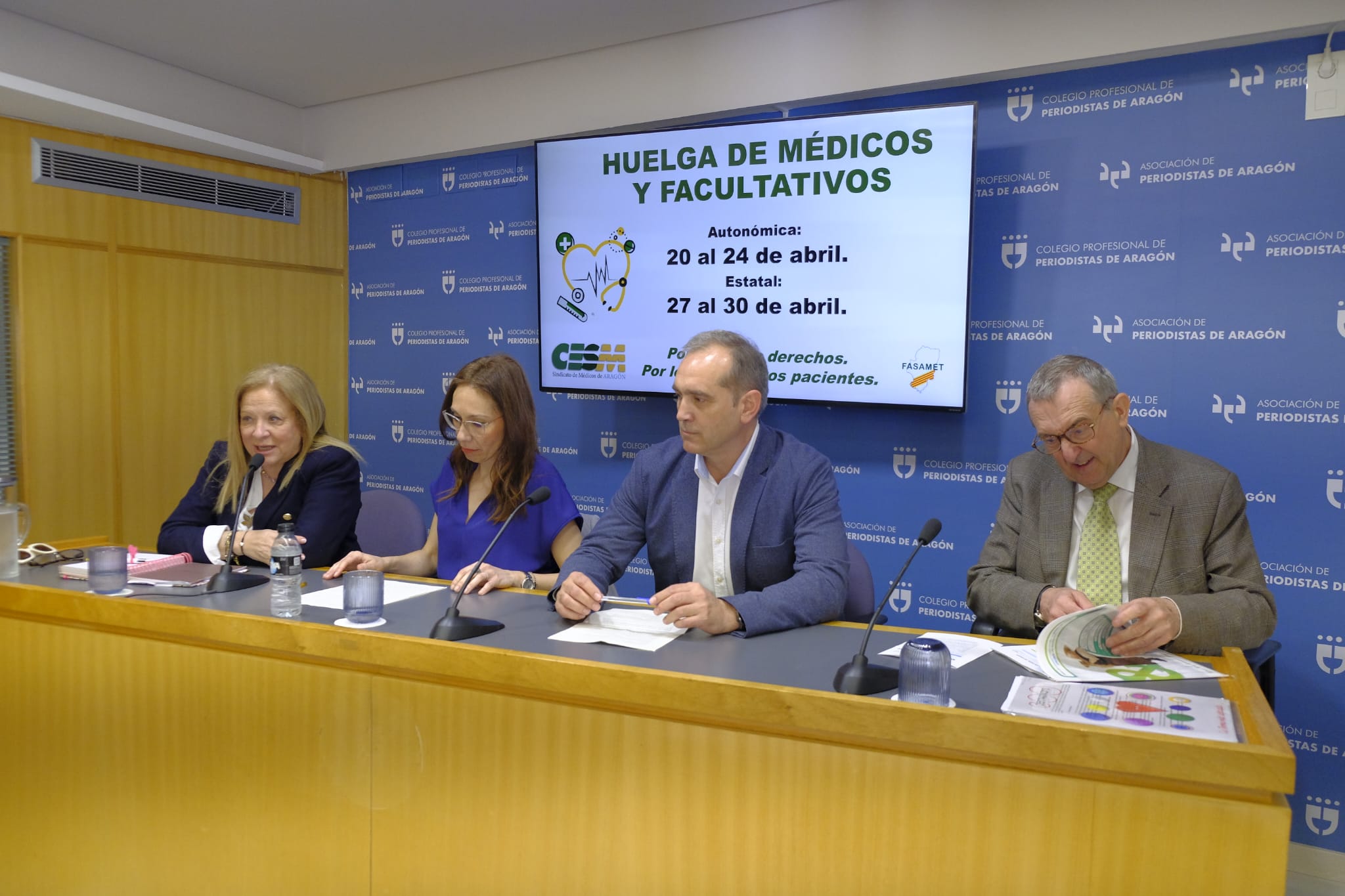 Los médicos aragoneses irán a la huelga ante un Ejecutivo "sin voluntad" Los médicos aragoneses irán a la huelga ante un Ejecutivo "sin voluntad"