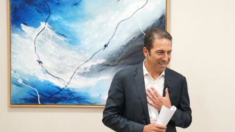 Alfonso Villares durante su comparecencia de prensa. Foto: Europa Press.