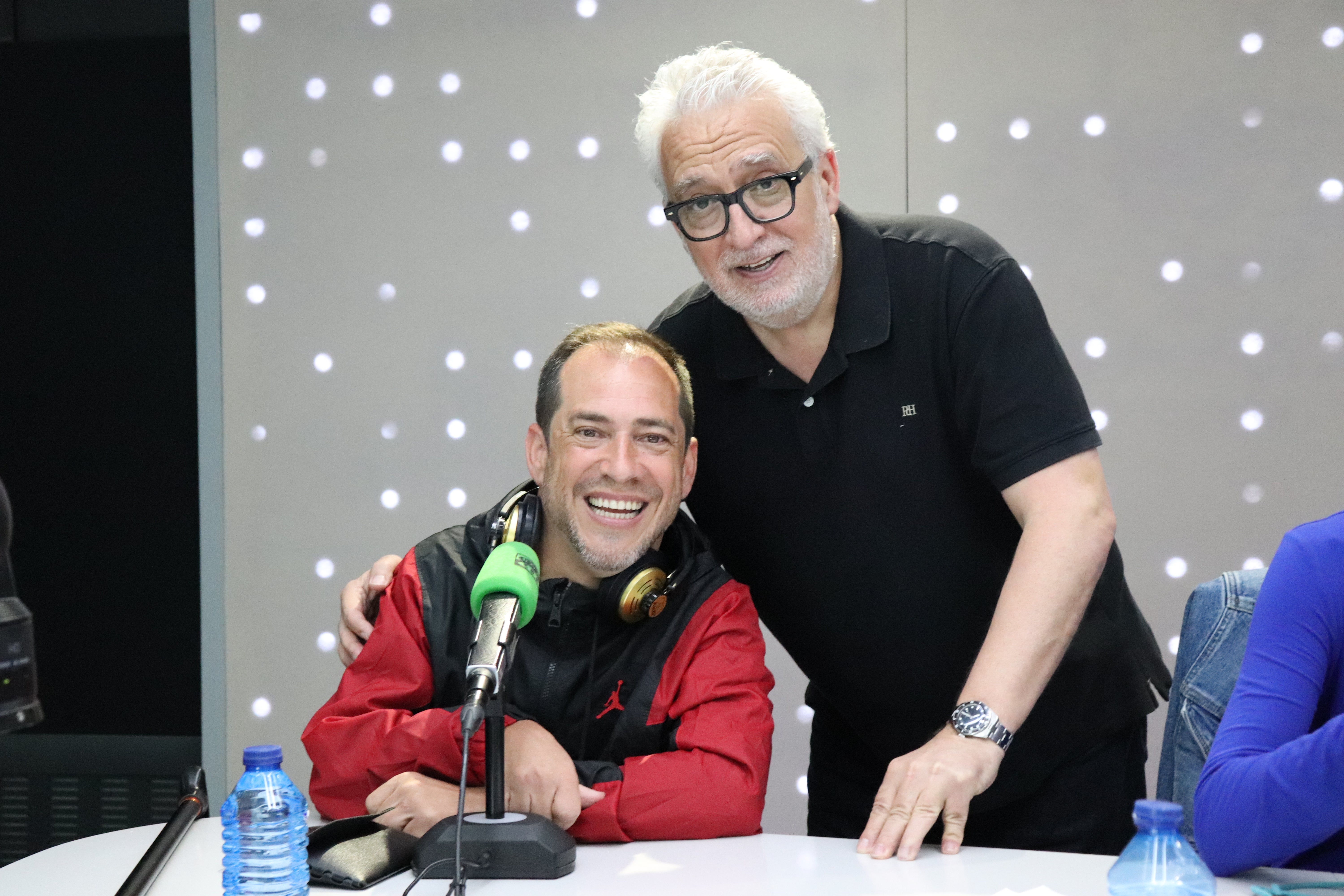 El Langui junto a Leo Harlem El Langui junto a Leo Harlem