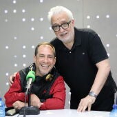 El Langui junto a Leo Harlem