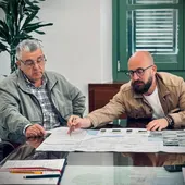 Germán Beardo en el despacho del ayuntamiento Germán Beardo en el despacho del ayuntamiento