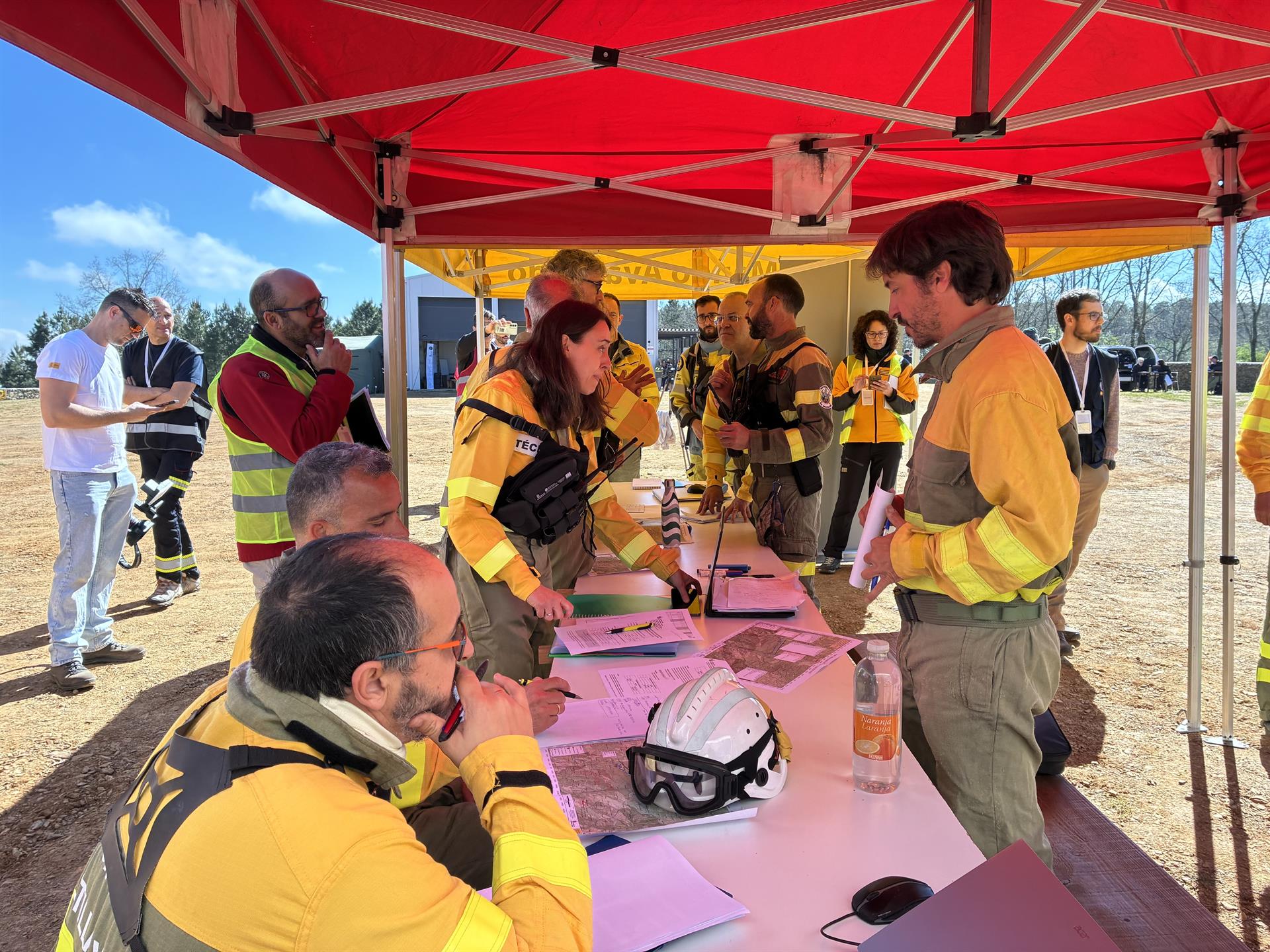 El Infoex participa en un simulacro de incendio forestal entre Extremadura y Castilla y León con observadores de 13 regiones El Infoex participa en un simulacro de incendio forestal entre Extremadura y Castilla y León con observadores de 13 regiones