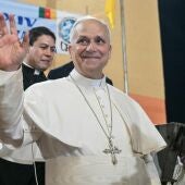 El papa en una imagen de este miércoles, durante su visita a Camerún./ EFE/EPA/ALBERTO PIZZOLI / POOL