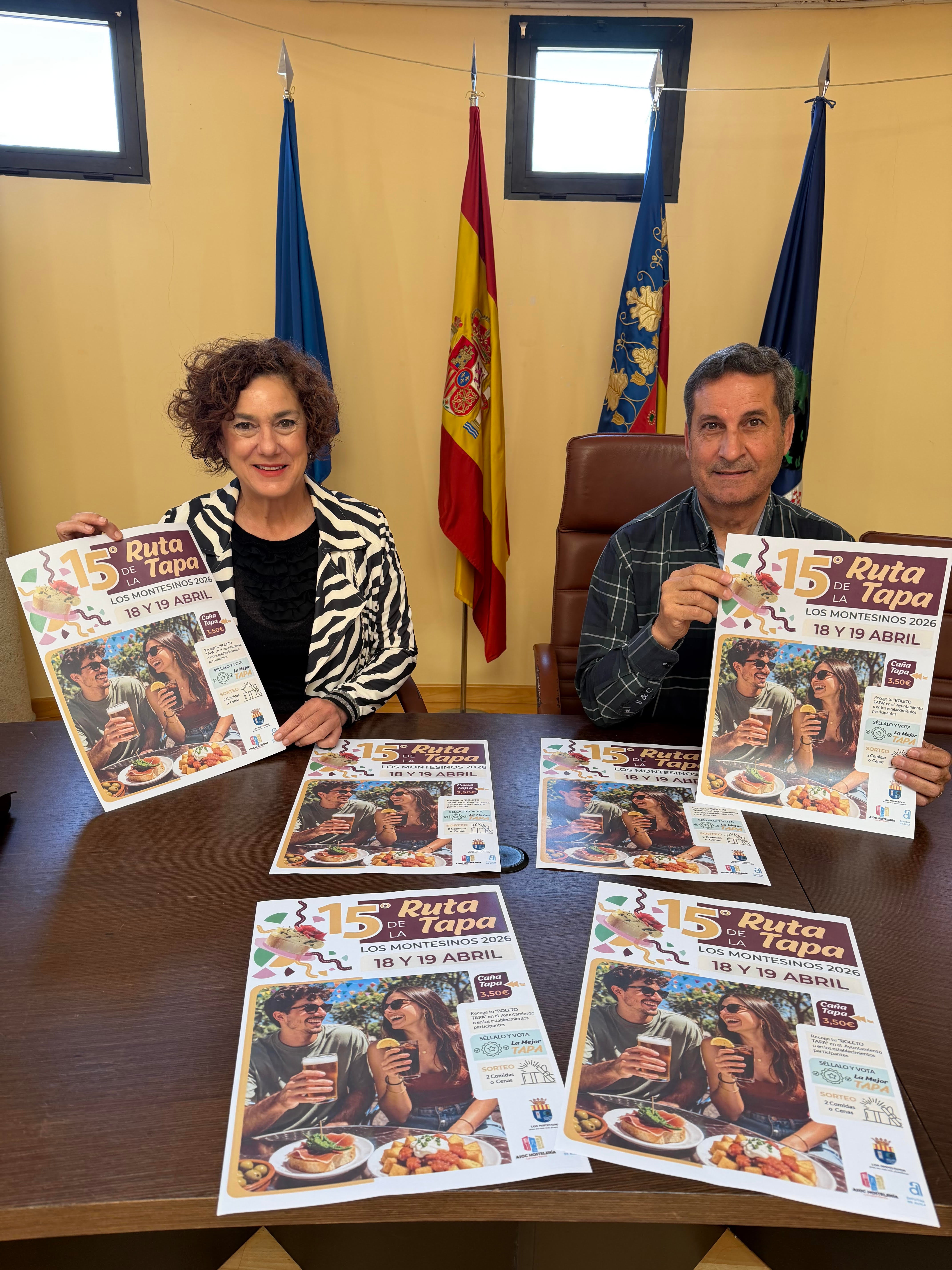 Los Montesinos celebra su XV Ruta de la Tapa con la participación de 25 establecimientos locales Los Montesinos celebra su XV Ruta de la Tapa con la participación de 25 establecimientos locales