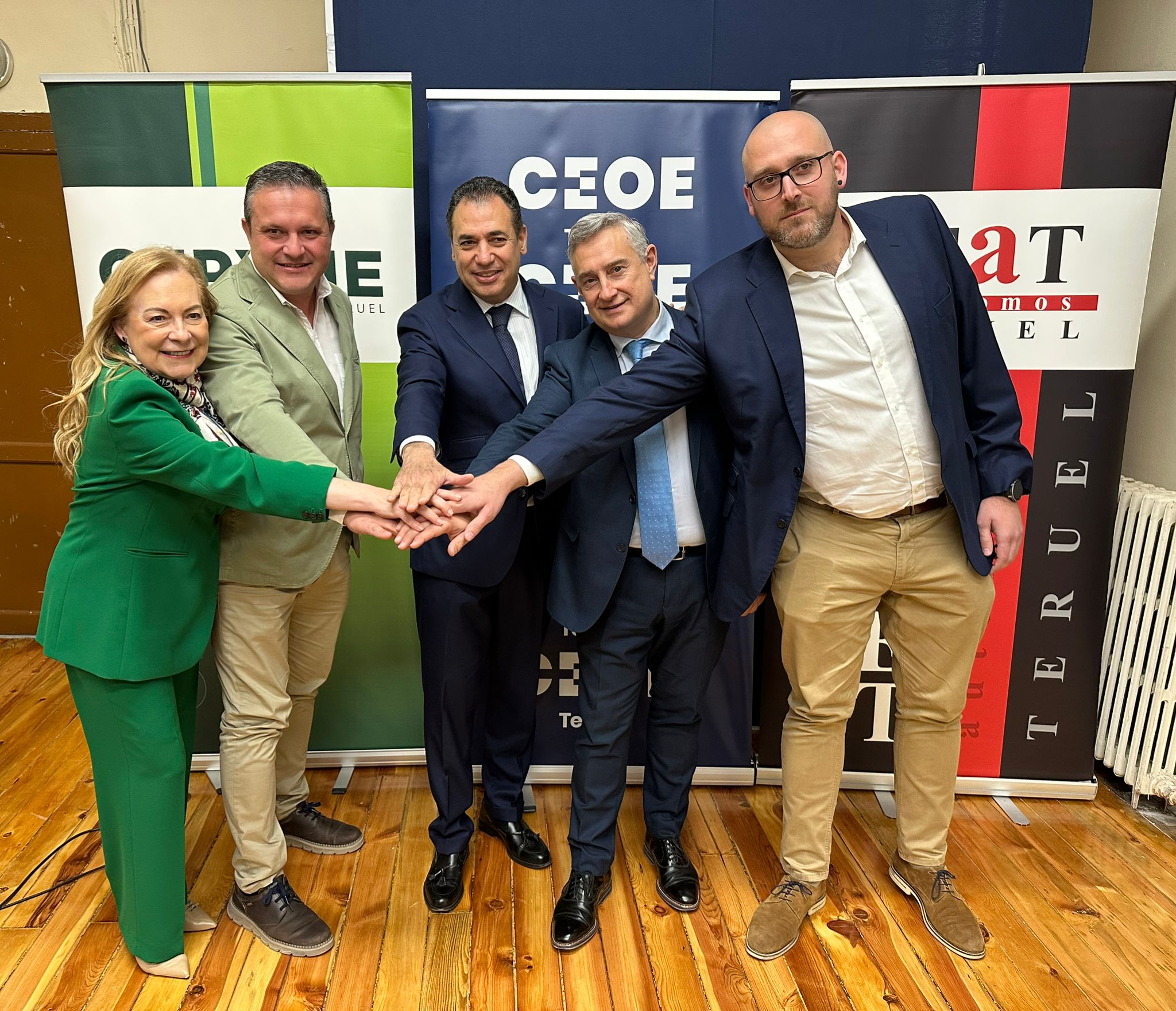 Jesús Blasco es el nuevo presidente de CEOE Teruel Jesús Blasco es el nuevo presidente de CEOE Teruel