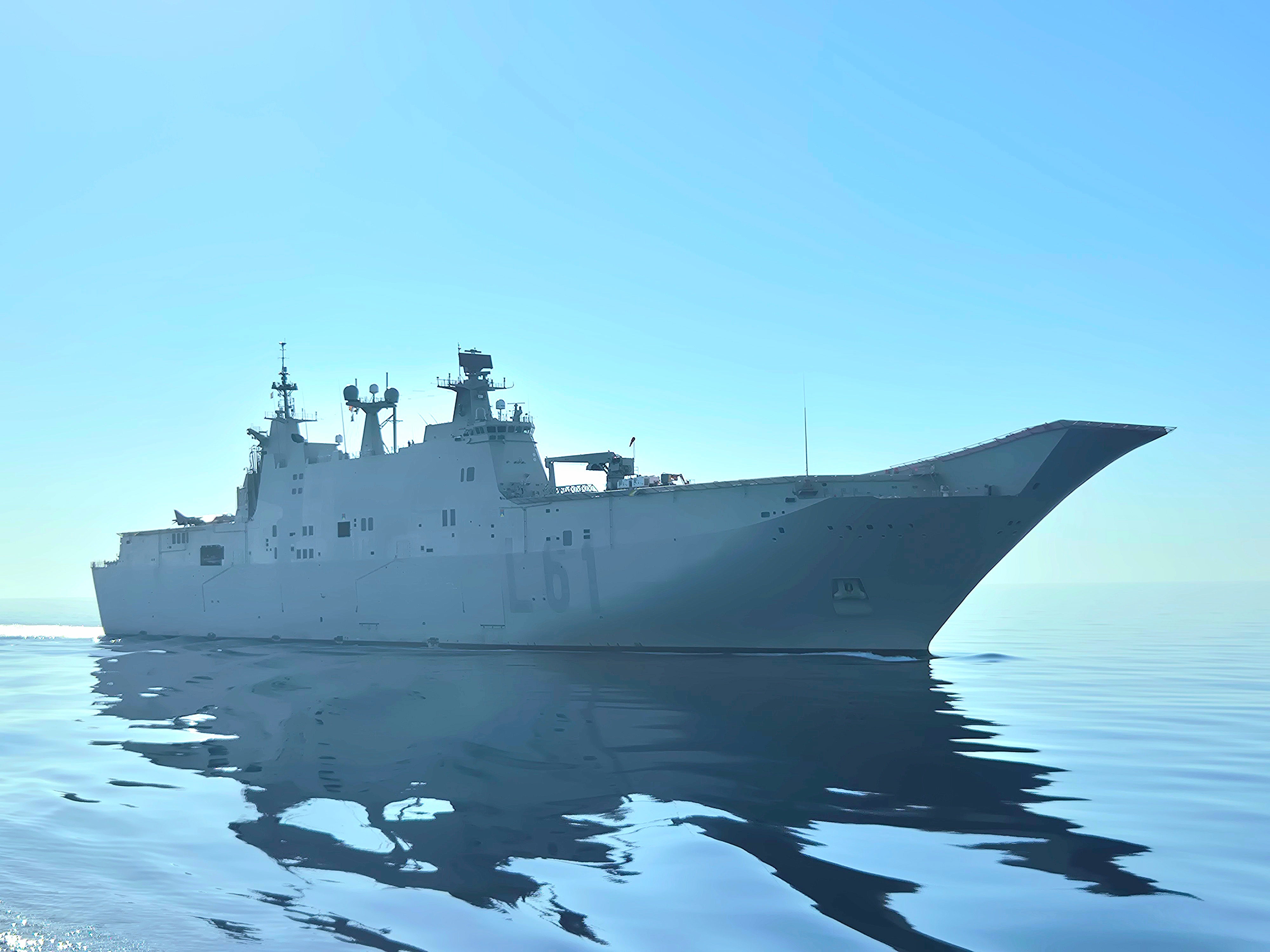 El portaaviones ‘Juan Carlos I’ El portaaviones ‘Juan Carlos I’