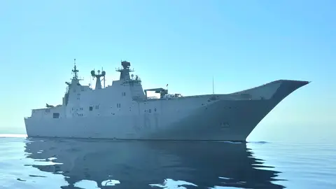 El portaaviones ‘Juan Carlos I’ El portaaviones ‘Juan Carlos I’