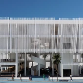 Recreación de la fachada de La Plasa en el proyecto Recreación de la fachada de La Plasa en el proyecto