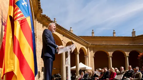 Azcón reivindica el patrimonio en el Día de Aragón en Huesca El acto se ha celebrado en el Museo de Huesca