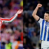 Antoine Griezmann (d) yMikel Oyarzabal (d) Antoine Griezmann (d) yMikel Oyarzabal (d)