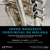 La Joven Orquesta Provincial de Málaga ofrece un concierto para la Fundación Hospitalarias Málaga
