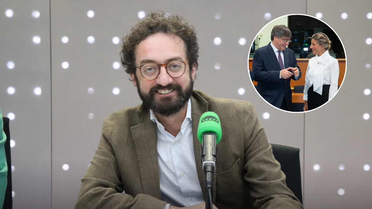 Joaquín Manso señala el "sentido oportunista" de Yolanda Díaz con Junts: "Ella fue la vanguardia del Gobierno para el retorno de Puigdemont" Joaquín Manso señala el "sentido oportunista" de Yolanda Díaz con Junts: "Ella fue la vanguardia del Gobierno para el retorno de Puigdemont"