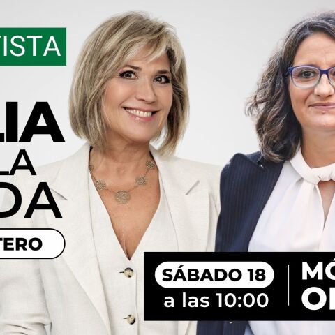 Julia Otero entrevista este sábado a Mónica Oltra en Julia en la onda