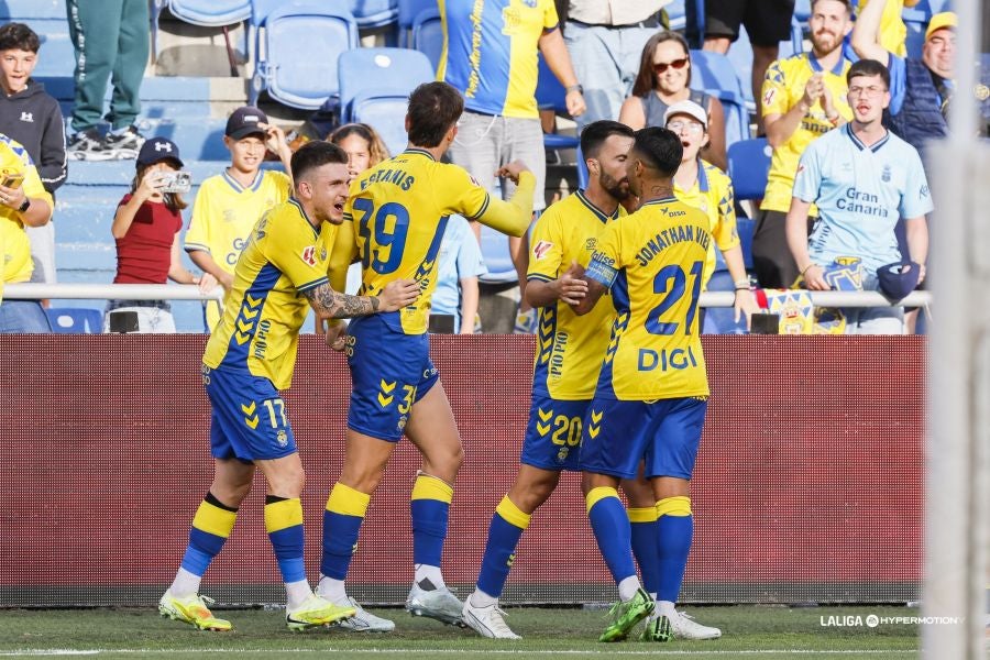 Celebración de la UD Las Palmas