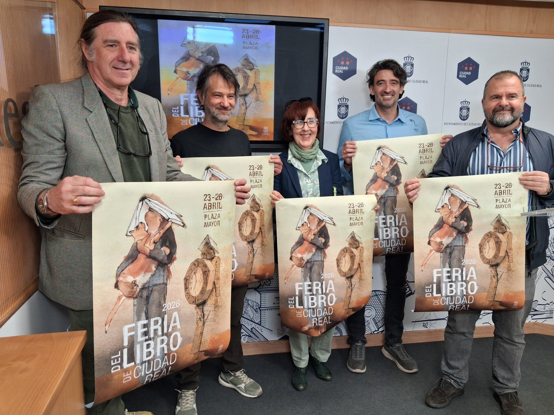 La Feria del Libro de Ciudad Real tendrá 24 casetas y acudirán 70 autores La Feria del Libro de Ciudad Real tendrá 24 casetas y acudirán 70 autores