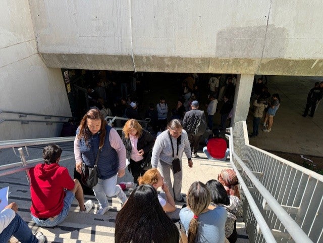 Así está este viernes la Oficina de Atención al Ciudadano de Palma, situada en la calle Joan Maragall Así está este viernes la Oficina de Atención al Ciudadano de Palma, situada en la calle Joan Maragall