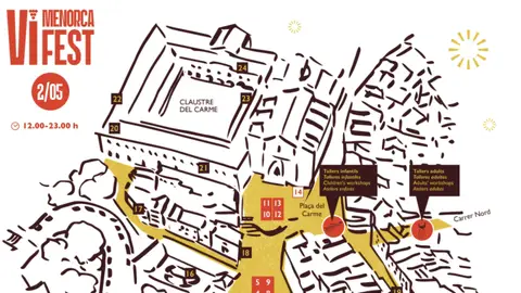 Cartel del VI Menorca Fest Cartel del VI Menorca Fest