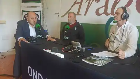 Rubén Rey en el Especial Festa da Lamprea desde Arbo Más de Uno Vigo y área metropolitana