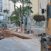 Benidorm impulsa la ejecución de las obras de la calle Montecarlo para finalizarlas antes de acabar el año Benidorm impulsa la ejecución de las obras de la calle Montecarlo para finalizarlas antes de acabar el año