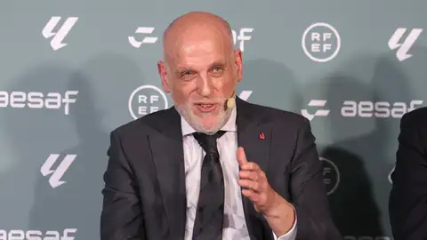 Foto de archivo del presidente de LaLiga, Javier Tebas. Foto de archivo del presidente de LaLiga, Javier Tebas.