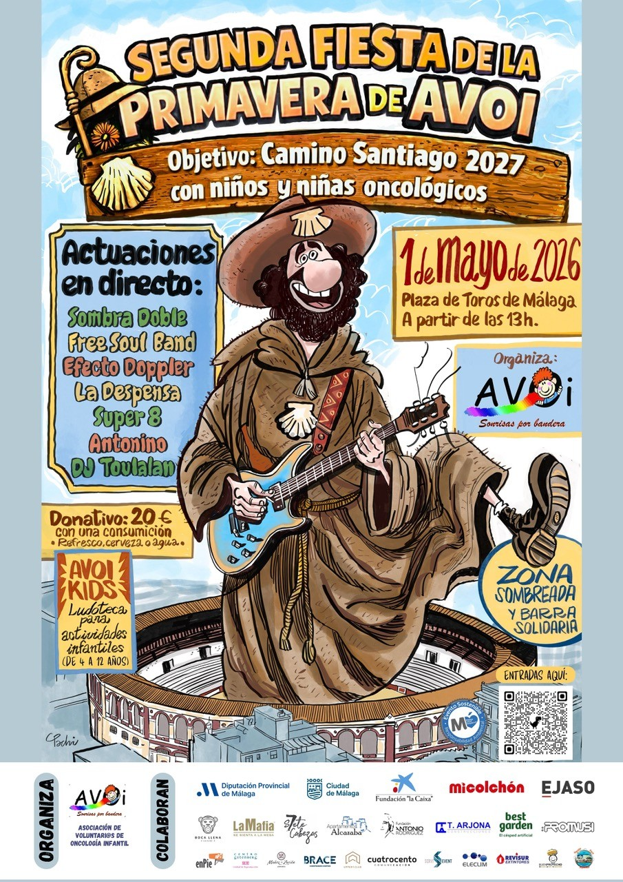 El Camino de Santiago 2027, objetivo de la II Fiesta de la Primavera AVOI El Camino de Santiago 2027, objetivo de la II Fiesta de la Primavera AVOI