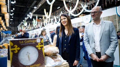 A conselleira do Medio Rural, Mar&iacute;a Jos&eacute; G&oacute;mez, en Sal&oacute;n Gourmets. Foto: Xunta