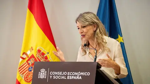 La vicepresidenta segunda del Gobierno, Yolanda Díaz, en una imagen de archivo La vicepresidenta segunda del Gobierno, Yolanda Díaz, en una imagen de archivo