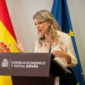 La vicepresidenta segunda del Gobierno, Yolanda Díaz, en una imagen de archivo La vicepresidenta segunda del Gobierno, Yolanda Díaz, en una imagen de archivo