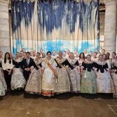 Candidatas a Reina Mayor y Damas de las fiestas de Elche 2026 en Murcia durante la jornada de convivencia.