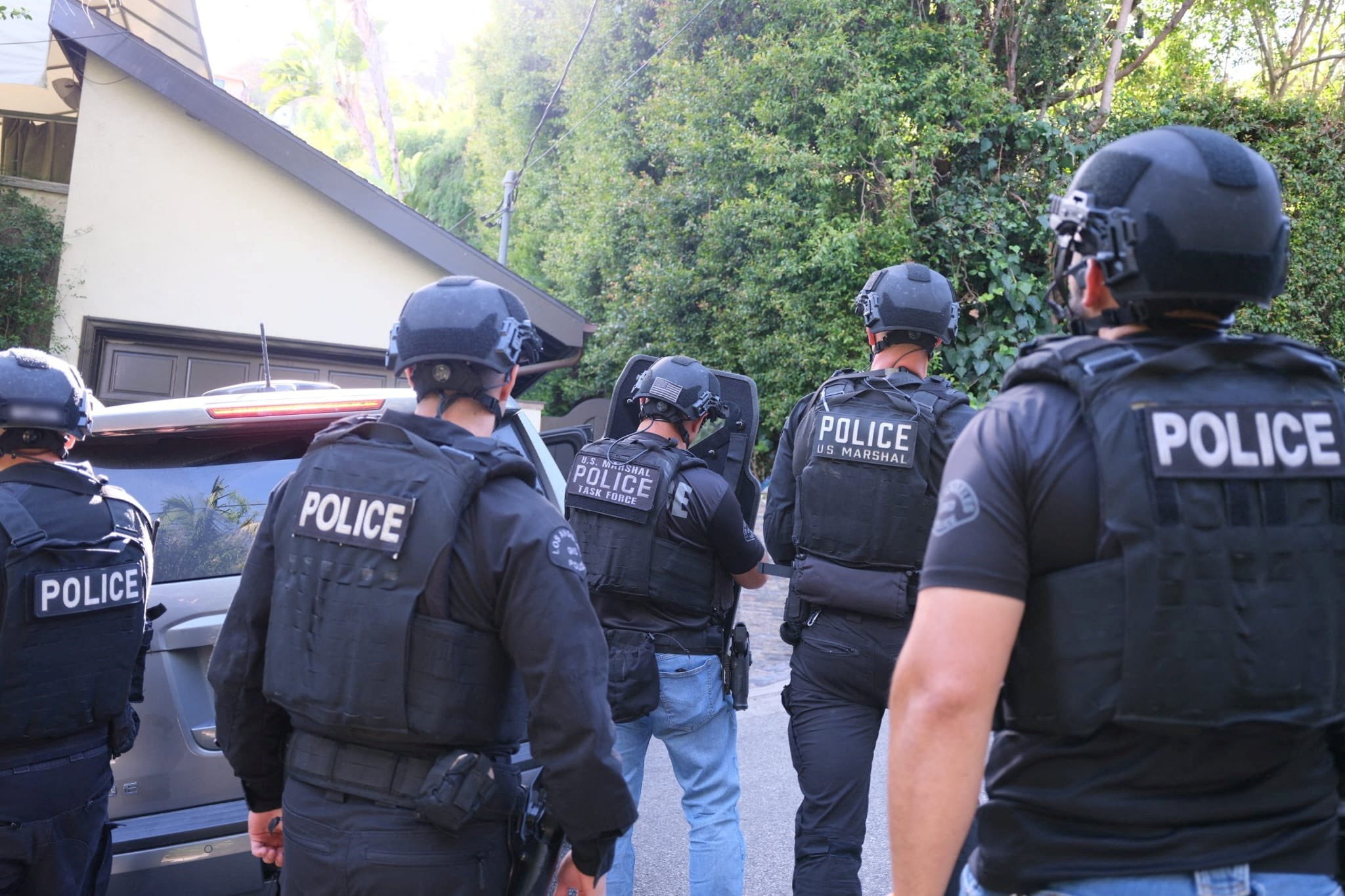 Miembros policiales de Estados Unidos en una foto de archivo. Miembros policiales de Estados Unidos en una foto de archivo.