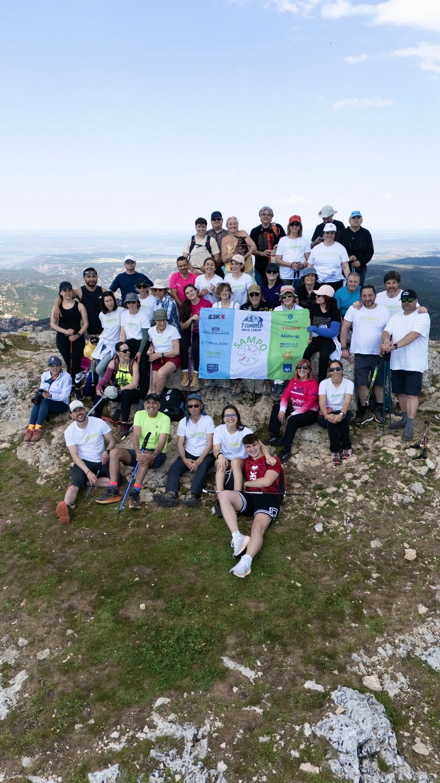 SAMPO comienza el ascenso del proyecto 'Siete Cumbre' con el Pico Almenara SAMPO comienza el ascenso del proyecto 'Siete Cumbre' con el Pico Almenara