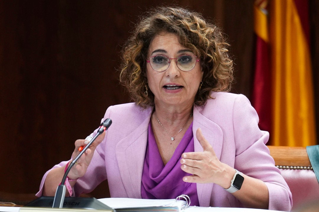 La exvicepresidenta primera y exministra de Hacienda María Jesús Montero comparece ante la comisión de investigación en el Senado La exvicepresidenta primera y exministra de Hacienda María Jesús Montero comparece ante la comisión de investigación en el Senado