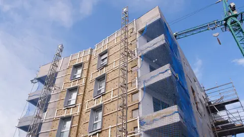 Vivienda en construcción en Amurrio Vivienda en construcción en Amurrio