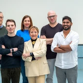 De izquierda a derecha y de arriba hacia abajo: los investigadores Joan Galcerán, Berta L. Sánchez-Laorden, Khalil Kass Youssef, Raúl Jiménez Castaño, Ángela Nieto y Nitin Narwade. De izquierda a derecha y de arriba hacia abajo: los investigadores Joan Galcerán, Berta L. Sánchez-Laorden, Khalil Kass Youssef, Raúl Jiménez Castaño, Ángela Nieto y Nitin Narwade.