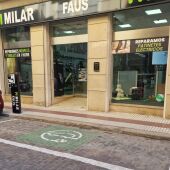 Establecimiento de Milar Faus con el punto de recarga en Algemesí