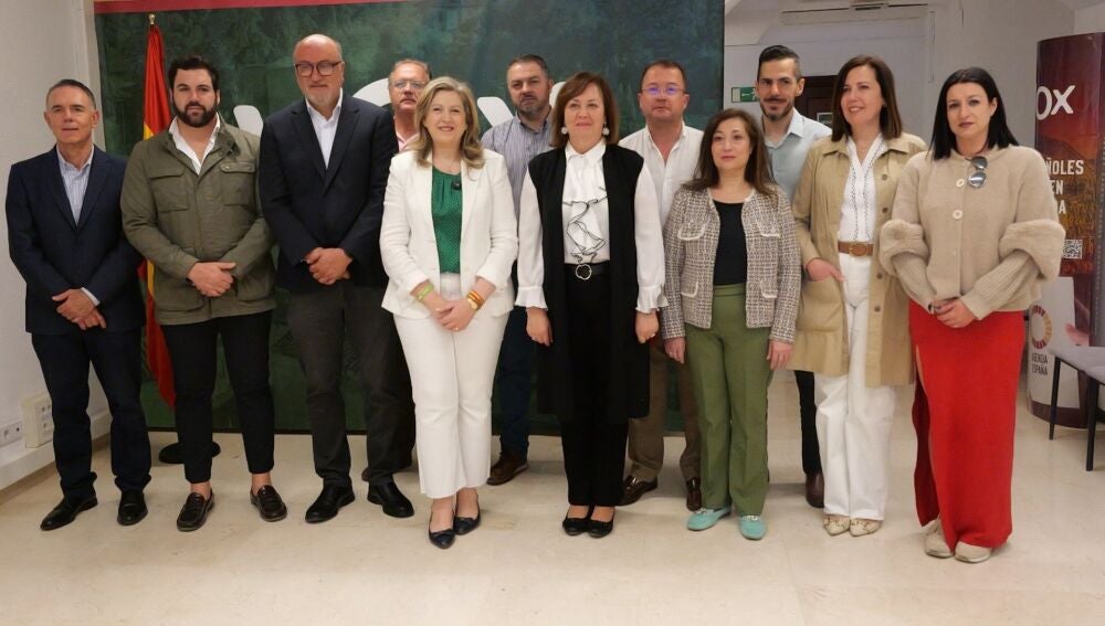 Vox ha presentado este lunes su candidatura en Granada para las elecciones andaluzas del próximo 17 de mayo