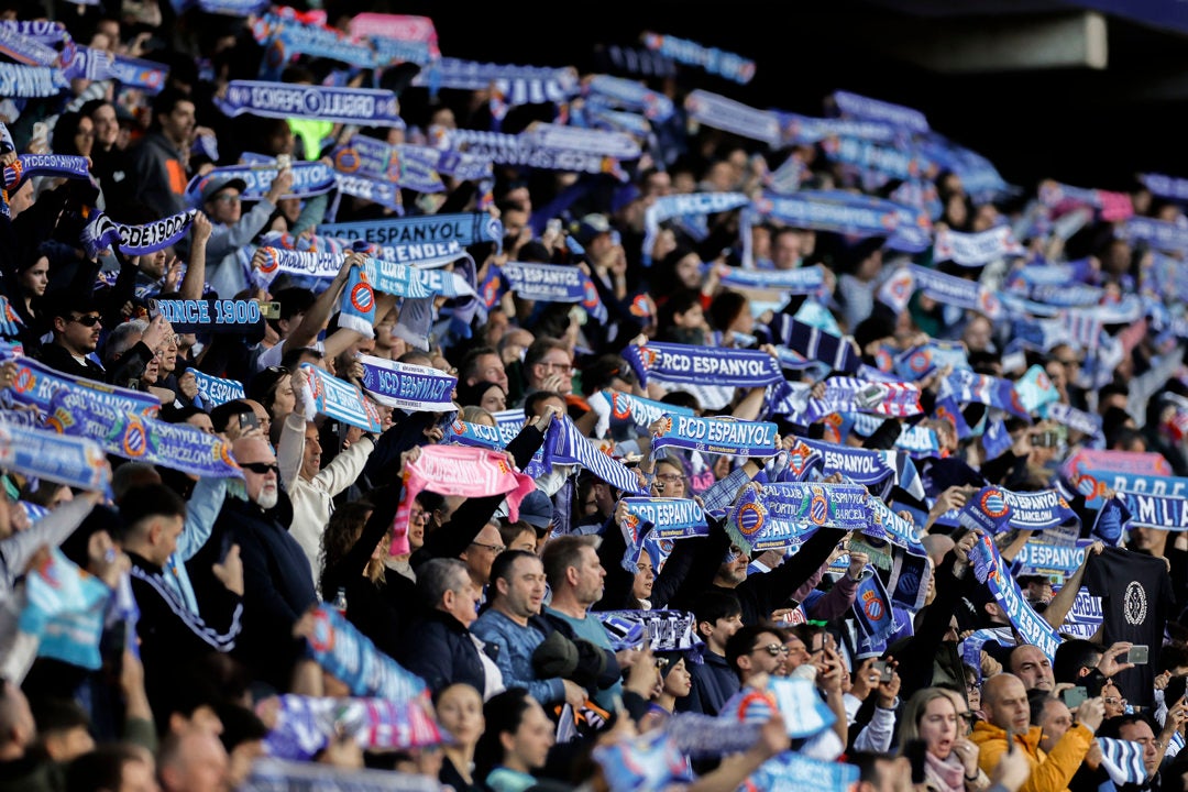 Cierre parcial del RCDE Stadium contra el Levante Cierre parcial del RCDE Stadium contra el Levante