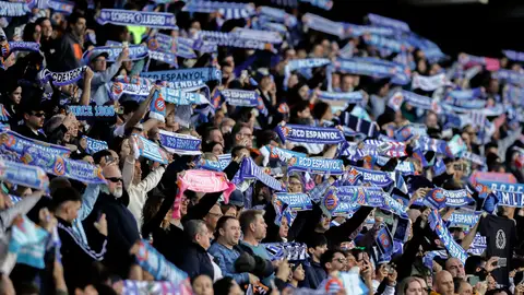 Cierre parcial del RCDE Stadium contra el Levante Cierre parcial del RCDE Stadium contra el Levante