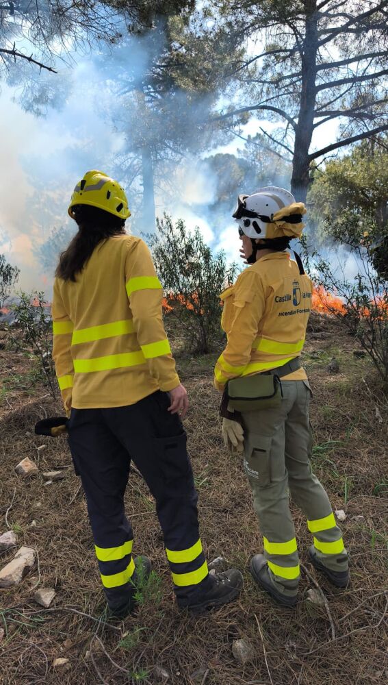 Bomberas forestales Woman Trex Quijota 2026
