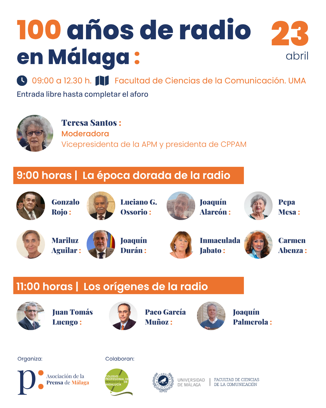 La APM celebra el centenario de la radio en Málaga La APM celebra el centenario de la radio en Málaga