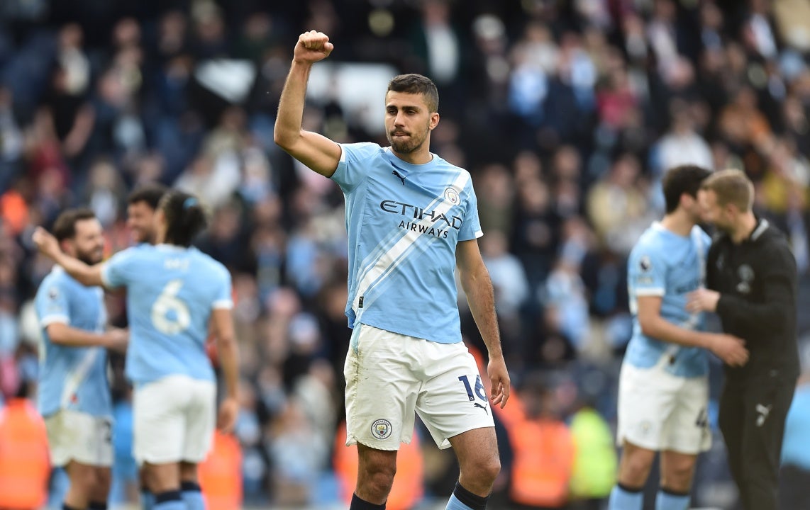 Rodri, susto en la ingle en el momento crucial de la temporada Rodri, susto en la ingle en el momento crucial de la temporada